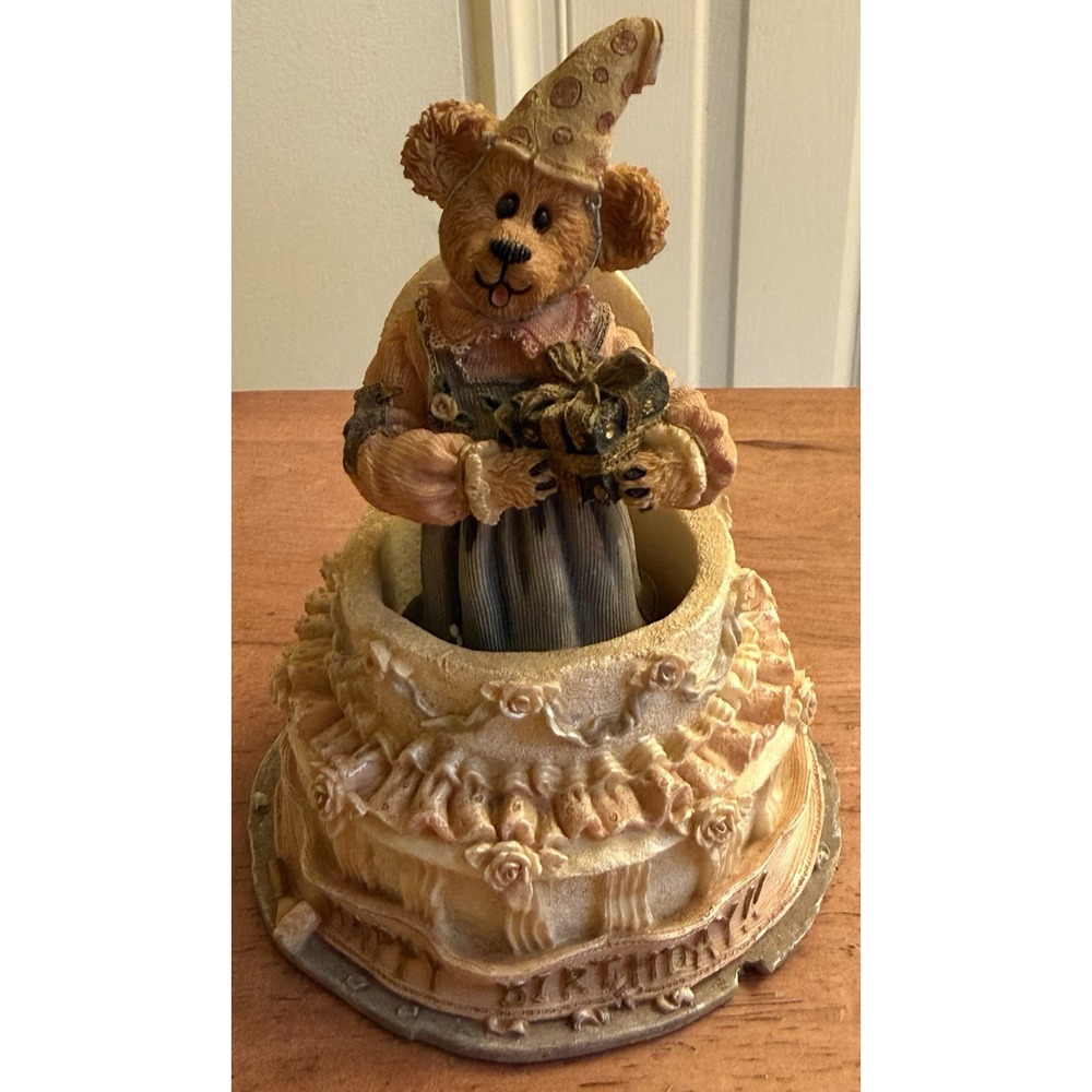 Boyds Bears The Bearstones Collection‎ Happy Birthday Surprise Style 228332 1E